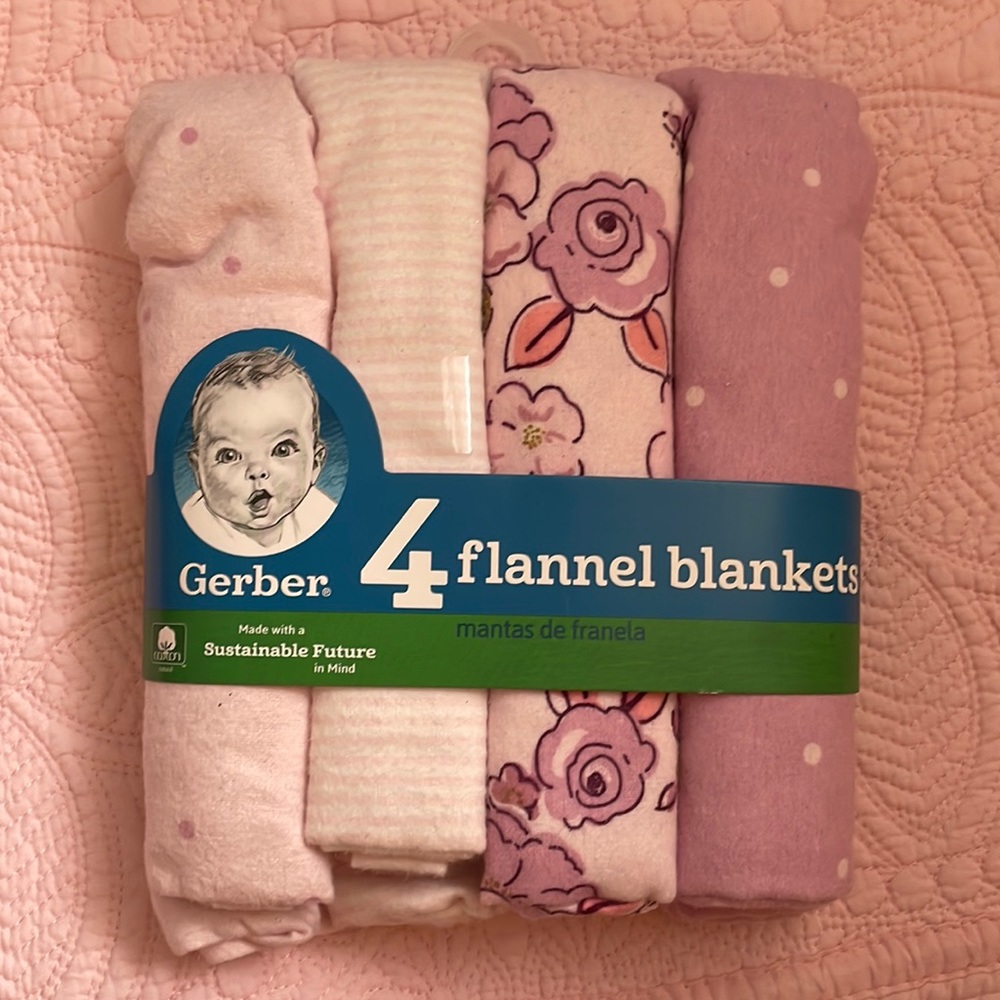 Flannel baby blankets